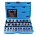 25-PIECE Screw Extractor Set, Hex Head Multi-spline, Easy Out Bolt ... New. Price: $41.91.