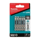 Makita T-05147 Impact Xps SQ2 #2 Square/robertson In. Power Bits, 5-PACK New. Price: $13.99.