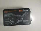 Dicfeos Double Head Metal Sheet Nibbler Cutter With Circle Cutting Accessories, Used. Price: $45.00.