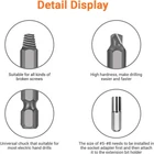 Tacklife Damaged Screw Extractor Kit Magnetic Extension Bit Holder And Socket Ad New. Price: $9.95.