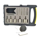 Large Diamond Hole Saw Drill Bit Guide Kit For Glass Tile Granite Rocks New. Price: $114.29.