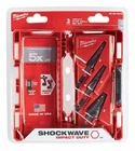 Milwaukee 48-89-9254 Shockwave High Speed Steel Impact Duty Step Bit 3 Pc Set New. Price: $119.99.