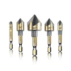 Countersink Drill Bit Set, 5PC, 1/4" Hex Shank, 82 Degree Countersi... Fast Ship New. Price: $23.67.