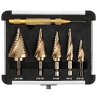 Rogaper 6PC Cobalt Step Drill Bit Set, Hex Shank With Two Spiral... New. Price: $61.35.
