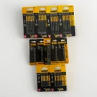 11-PK Dewalt Impact Driver Bits (2) DWAF2SQIR5 (5) DW2542IR (4) DWAF3SQ2IR5 New. Price: $47.99.