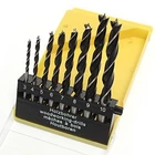 Topzone Pieces 1/8" - 3/8" Brad Point Drill Bits Set For Wood New. Price: $15.35.