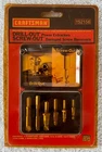 Craftsman Drill-out Power Extractor Screw Broken Damage Remover 9-52156 Set New. Price: $14.95.