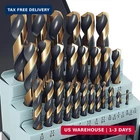 Behappy 29PCS Cobalt Drill Bit Set, 135 Degree Tip High Speed Steel With Black New. Price: $55.10.