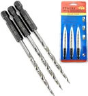 Ftg Usa 3 Pc #6 (9/64") Replacement Tapered Countersink Drill Bit Set All... New. Price: $21.46.