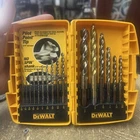 Dewalt DW1956 16-PC. Pilot-point Drill Bit Set Quantity Open. Price: $34.34.