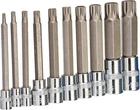 J&r Quality Tools 4-INCH Extra Long Xzn Triple Square Spline Bit Socket Set, S2 New. Price: $29.55.