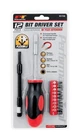 Performance Tool W1728 Black/red Round Shaft Phillips/slotted/star Bit Driver New. Price: $10.33.