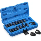 Arucmin 3/8" Drive Crowfoot Flare Nut Wrench SET,18-PIECE Chrome Vanadium Ste... New. Price: $67.36.