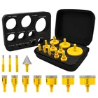 Highdril Diamond Hole Saw Kit - 6/8/10/20/25/28/32/45/50/65MM35MM Chamfer New. Price: $128.98.