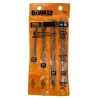 Dewalt DW5204 4-PIECE Rock Carbide Hammer Drill Bit Set, 3/16" 1/4" 5/16 & 3/8" New. Price: $14.94.