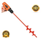 Auger Drill Bit For Garden Ground Earth Spiral Post Hole Digger Bulb Planting (f New. Price: $13.59.