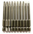 Eazypower #2 Robertson 3" Screwdriver Bits Square Recess 1/4" Hex Shank 10PK New. Price: $11.69.
