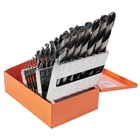 Knkut 29 Piece Jobber Length Drill Bit Set 1/16"-1/2" By 64THS 3/8" Reduce New. Price: $229.36.