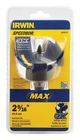 Irwin 3046013 Hex Shank Speedbor Max Self-feed Wood Bit 2-9/16 Dia. 5 In. New. Price: $54.50.