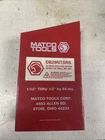 Matco Tools DB29NTSRS Piece (missing 1)REDUCED Shank Nitro-tip Drill Bit Set Used. Price: $134.99.
