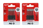 Packs Milwaukee 48-32-4602 Shockwave Impact Duty Screwdriver Bits 5-PK New. Price: $25.00.