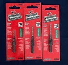 New Vermont American Countersink Drill Bit #6, 10, 12 Rapid Feed 1/4" Hex Shank. Price: $18.99.