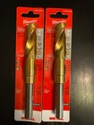 Pk 2 Milwaukee Tool 48-89-4640 3/4" Titanium Silver And Deming Bit New. Price: $17.99.