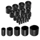 Uxcell 25PCS Round Rubber End Caps Protective 1/4" 3/8" 1/2" 3/4" 7/8", Black New. Price: $12.92.