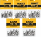 (50) Dewalt DW2202B10 #2 Square Recess 1-INCH Bit Tip (5-10-PACKS) New. Price: $17.75.