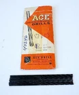 (9) Ace #51 Taper Length Drill Bit 118 Rh Hss 3-3/4" Oal .0670" Oxide Usa New. Price: $12.95.