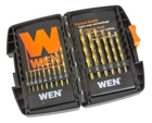 Wen DB15 Titanium-coated Drill Bit Set (15 Piece) 0.25 Inches New. Price: $22.99.