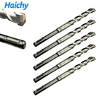 Sds Plus Rotary Hammer Drill Bits 5-PIECE Carbide-tipped For Masonry 9/16" X 8" New. Price: $18.04.