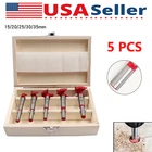 5 Pcs Forstner Drill Bits Hole Saw Woodworking Hinge Cutting Tool New. Price: $17.89.