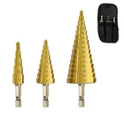Metric Step Set,zhushan 3PCS High-speed Steel Shank Titanium Drill... New. Price: $20.10.