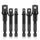 6PCS Impact Grade Socket Adapter Set, 1/4", 3/8", 1/2" Drive Drill Ada... New. Price: $10.71.