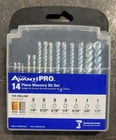 Avanti Pro Carbide Tipped Masonry Drill Bit Set *PMAPC1070-S14 New. Price: $13.99.