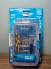 Hart 41 Piece Impact Rated Drill & Driving Bit Set W/ Case New. Price: $19.99.