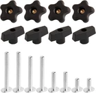 71121 Track Kit W/ Threaded Knobs And 5/16 -18 Slot Bolts, 16-PIECE Set New. Price: $18.93.
