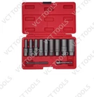 Vct 11PC 3" Deep Spiral Bolt Extractor With 3/8" Drive New. Price: $34.95.