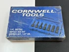 Cornwell Tools CBSM73IST 7PC 1/2" Drive Metric Hex Impact Bit Socket Set Nos New. Price: $154.99.