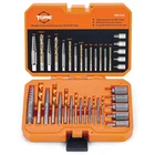 19 Piece Screw Extractor Left Hand Drill Bits Set, Easy Out Extract... New. Price: $28.90.