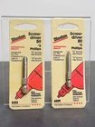 Vtg Disston Screwdriver Bit #2 #3 Phillips No. 4591,5313 1/4"(6MM) Hex Shank Nos New. Price: $13.96.