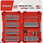 Diablo 45 Piece Maxtorque Set Screwdriver Impact Drill Case New. Price: $24.85.