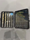Sears Craftsman Professional 15 Pc Drill Bit Set In Case Used. Price: $19.90.
