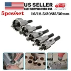 5PCS 16-30MM Hss Hole Saw Tooth Set Cutter Wood Metal Opener Drill Bit New. Price: $13.99.
