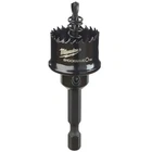 Milwaukee 49-56-9815 Hole Saw, Dia, 1/2 Cutting, 1/4 Arbor, Tpi, New. Price: $25.16.