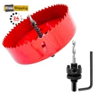Hole Saw,drill Bit,laiwei Heavy Duty Mandrel 5"(127MM A2 Adapter), Red New. Price: $21.99.