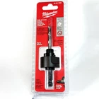 New Milwaukee 49-56-7250 3/8" Quick Change Large Hole Saw Arbor W/ Pilot Bit. Price: $18.99.