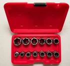 Craftsman 13 Pc Bolt Extractor Set In Plastic Case, New, Made Usa. Price: $70.00.