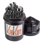 Knkut 29 Piece Drill Buddy Jobber Length Bit Set With 3/8" Reduced New. Price: $245.06.